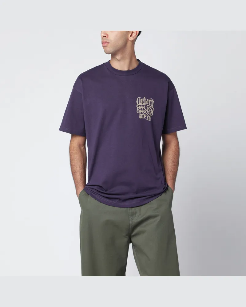 Carhartt WIP Commuting Tales T-Shirt Lokers Purple
