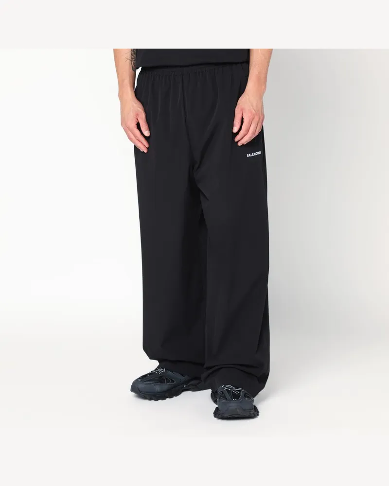 Balenciaga Pantalone Jogging Baggy/Locker Schwarz Schwarz