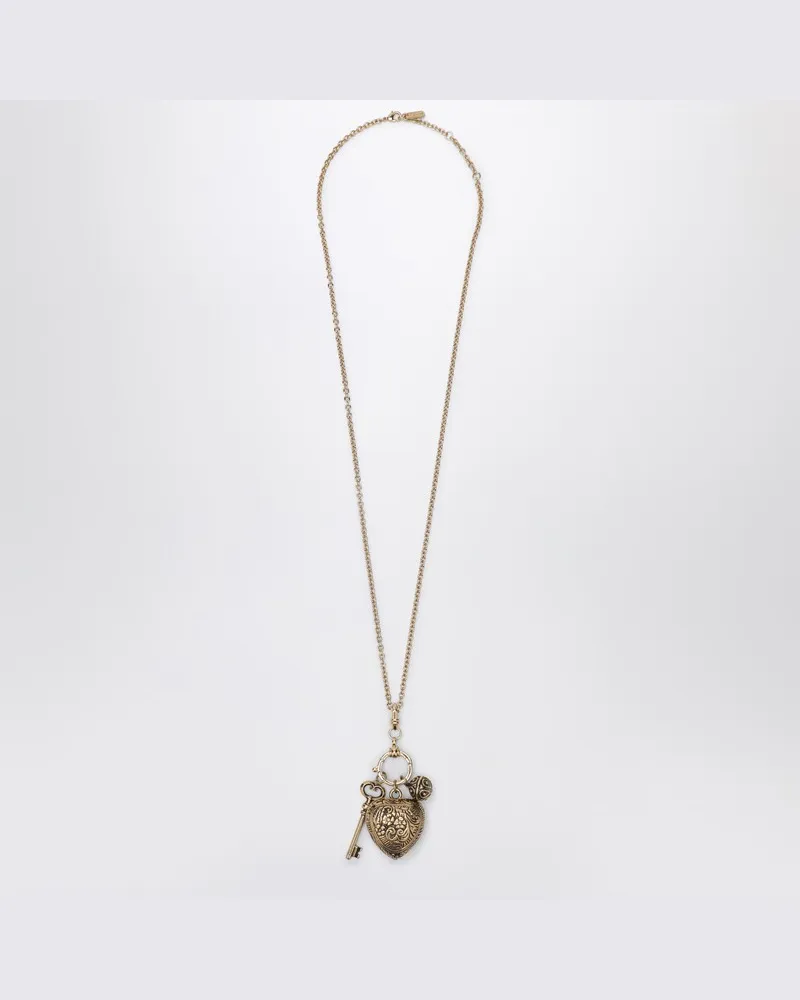Chloé Ch"teau Treasures Anhängerhalskette Metallisch