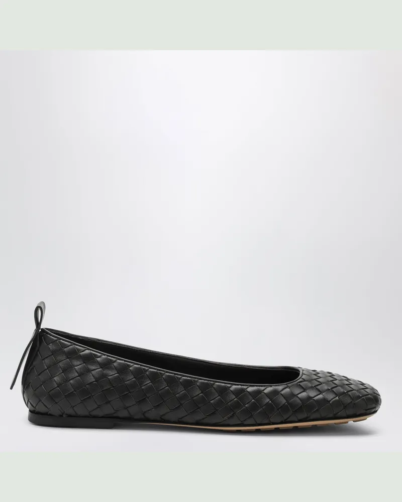 Bottega Veneta Ballerinas Charlotte aus Lammleder in Espresso Brown