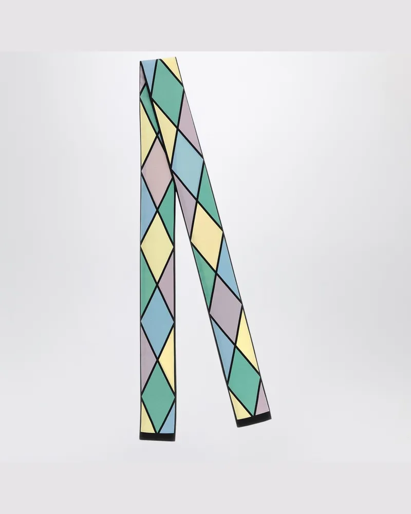 Valentino Garavani Rhombelle Seidenschal mehrfarbig Multicolor