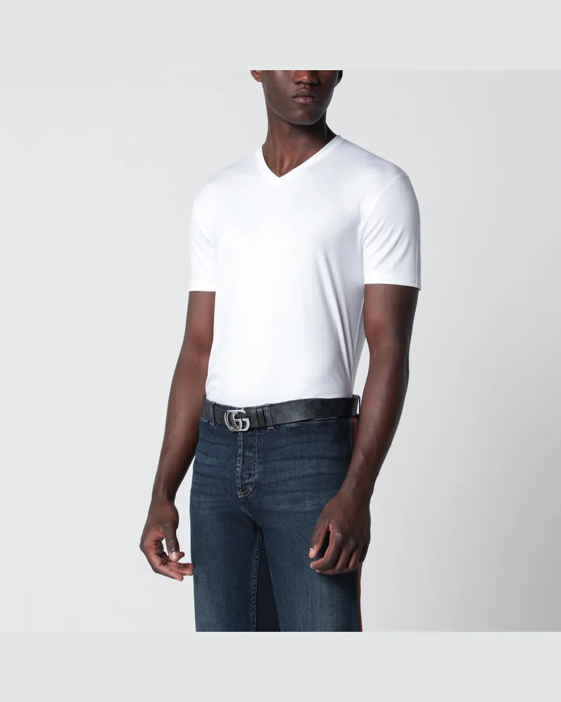 Gucci Weißes T-Shirt aus Stretch-Modal White