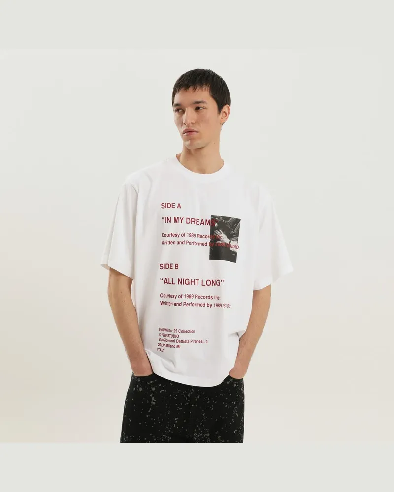 1989 STUDIO In My Dreams T-Shirt S/S Weiß