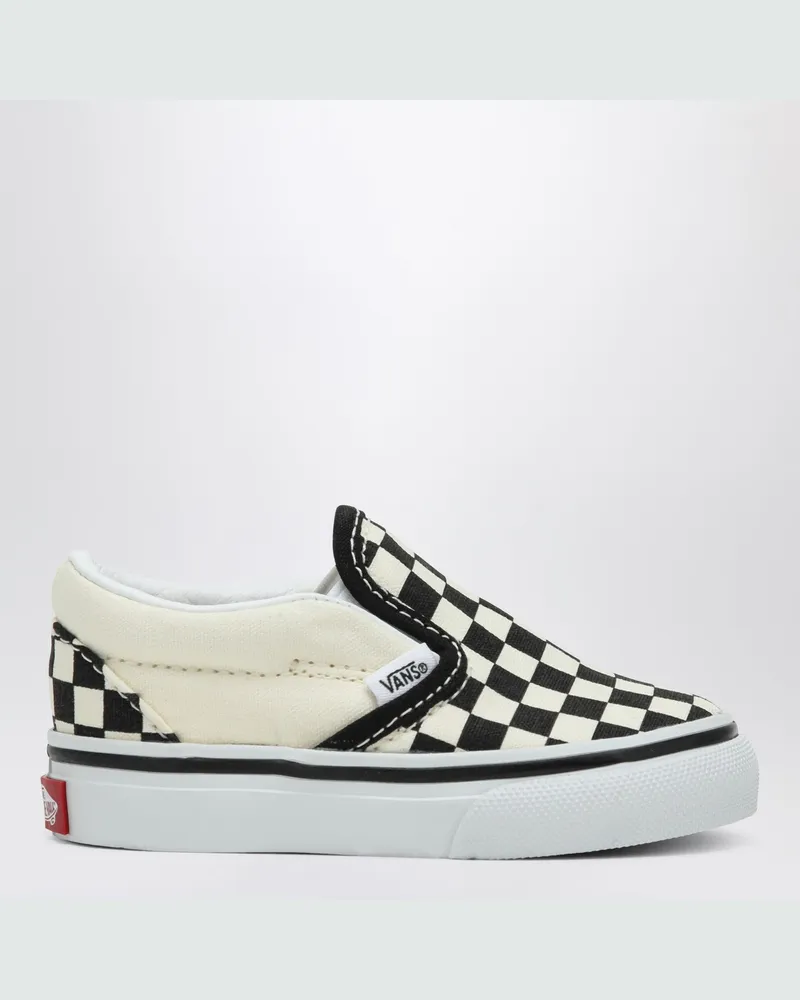 Vans Slip-on Sneakers weiß/schwarz mit Check-Muster Multicolor