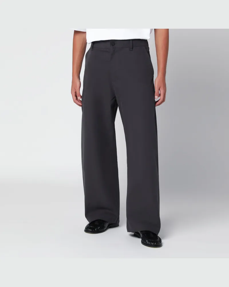 Studio Nicholson Minard Jeans aus brauner Baumwolle Grey