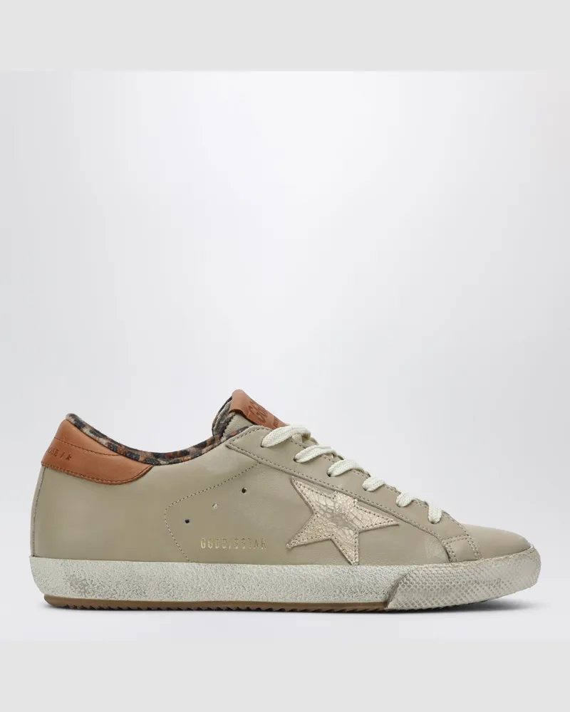 Golden Goose Sneaker Super-Star beige/platin/braun Beige