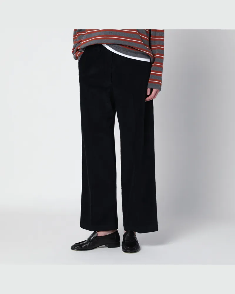 CORDERA Cordhose in Navyblau Blue