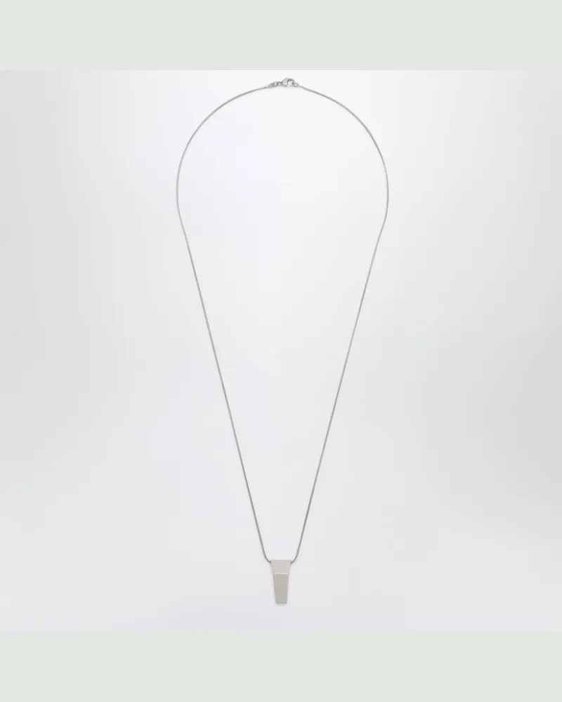 Rick Owens Halskette mit Mini-Kofferanhänger aus Messing Metal