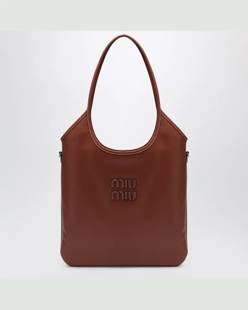 Miu Miu IVY Handtasche in Rostfarbe Brown
