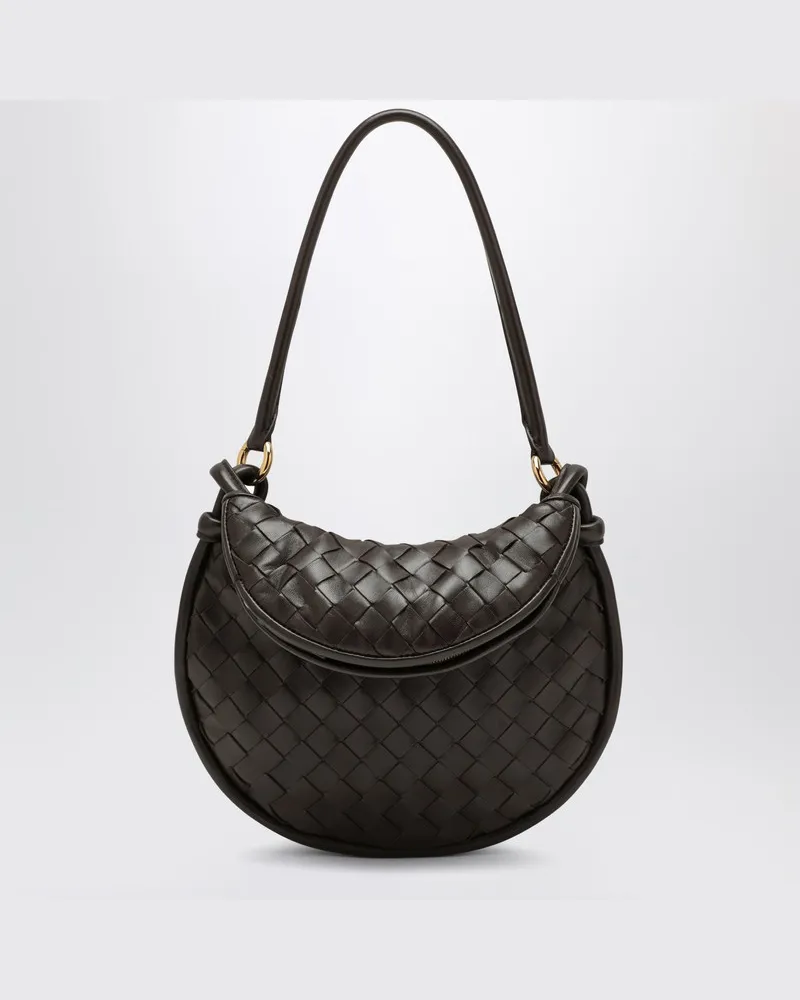 Bottega Veneta Kleine Handtasche Gemelli Braun