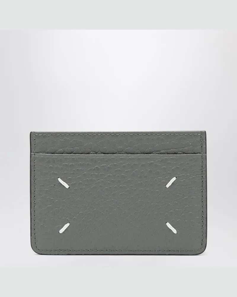 Maison Margiela Four Stitches grauer Kartenhalter Grey