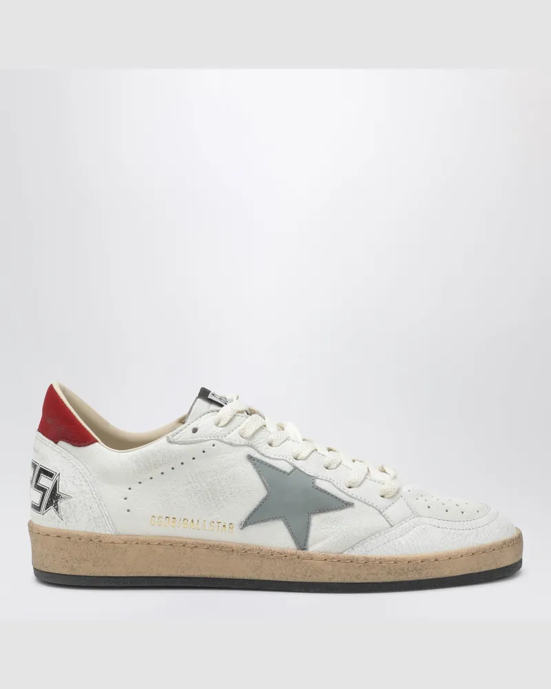 Golden Goose Ballstar Sneaker weiß/blau/rot White
