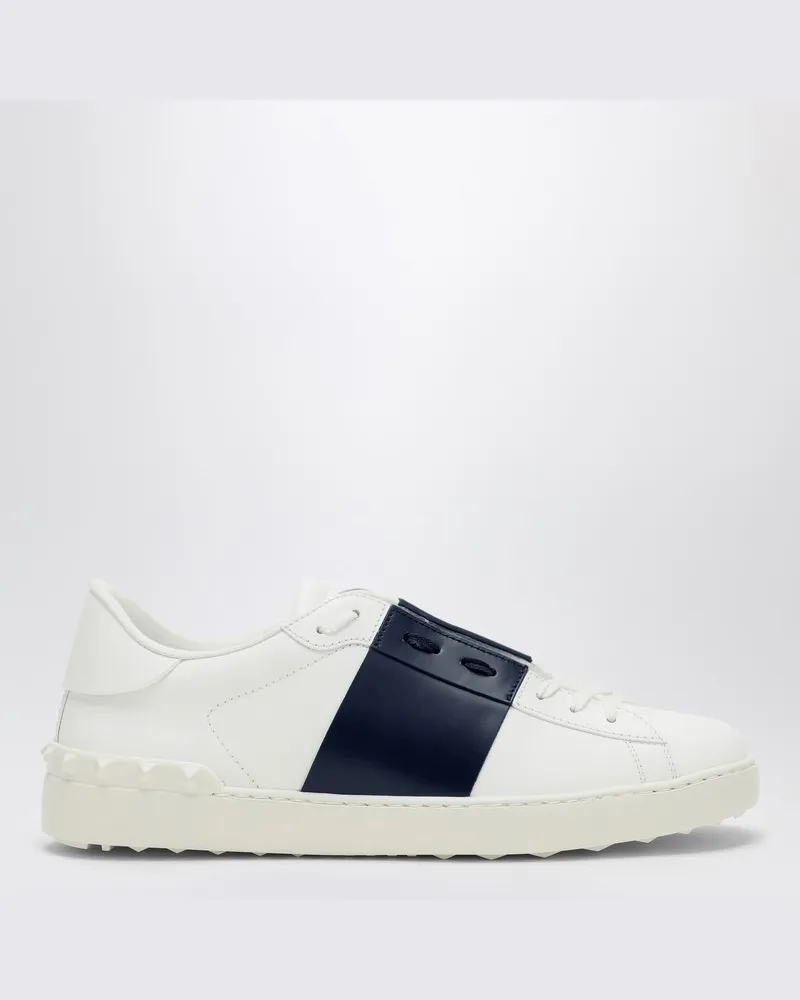 Valentino Garavani Sneakers Open weiß/marineblau Weiß