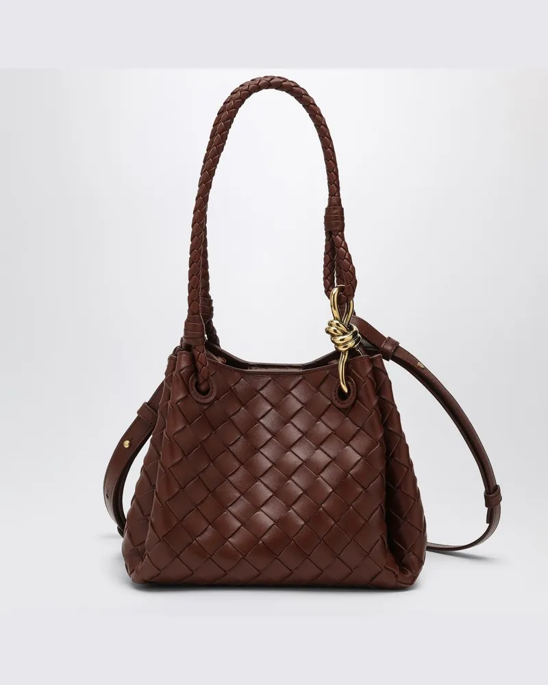 Bottega Veneta Kleine Tasche Parachute braun Braun