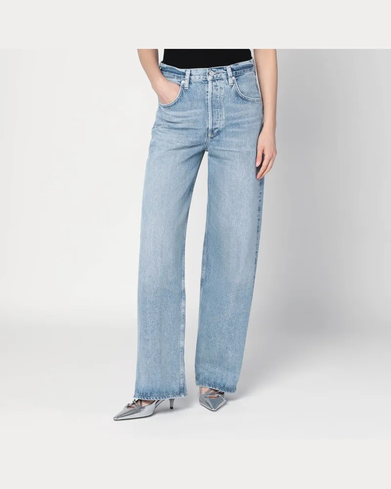 Citizens of humanity Ayla Baggy-Jeans hellblau gewaschen Hellblau