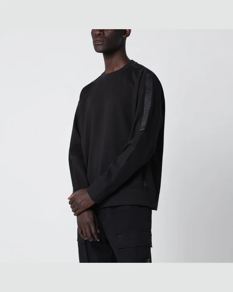 Parajumpers Schwarzes Sweatshirt mit Logo-Detail Black