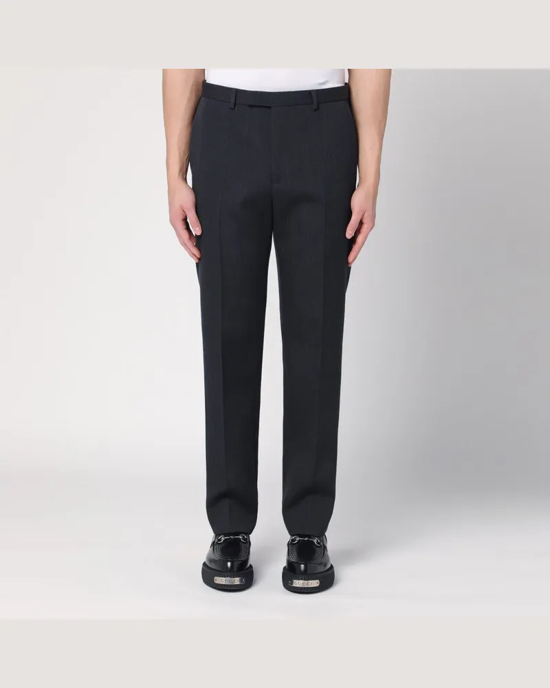 Gucci Graue Wollhose Grau