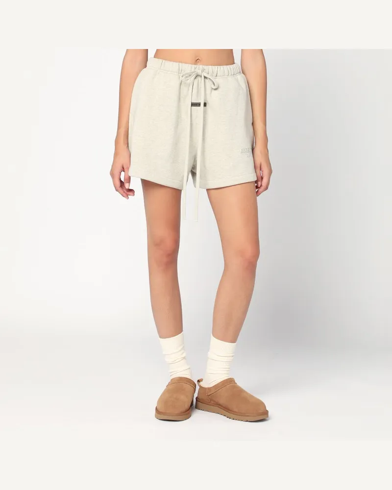Fear of God Greige Shorts aus Baumwollmischung Grau