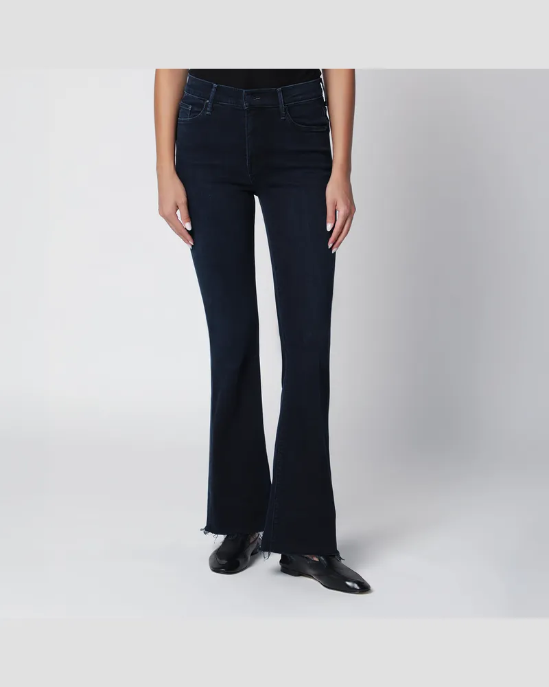 Mother Dunkelblaue The Weekender Fray Jeans Blue