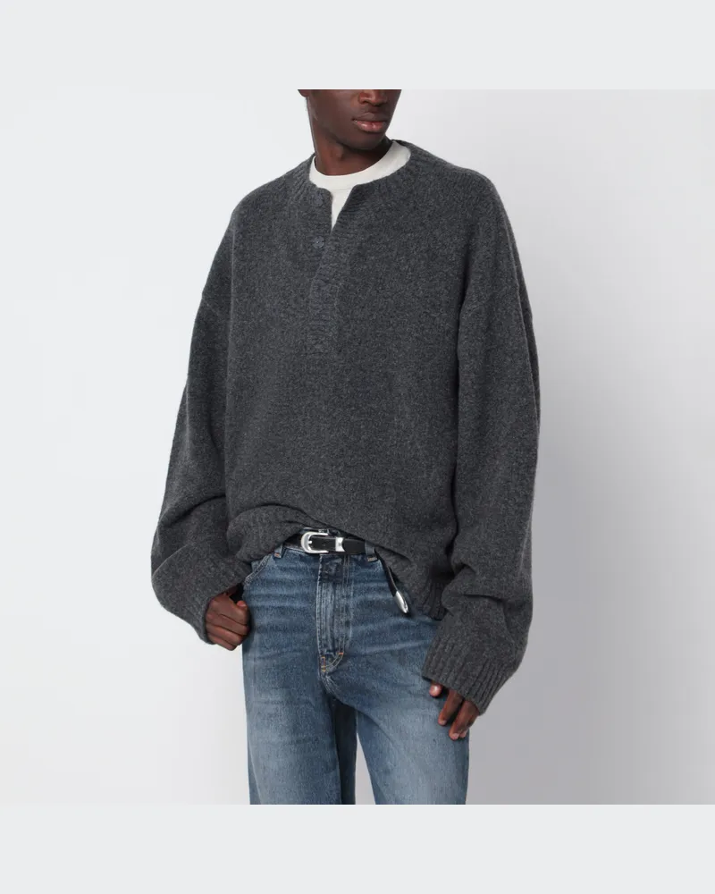 REPRESENT Dunkelgrauer Pullover aus Wollmischung Grey