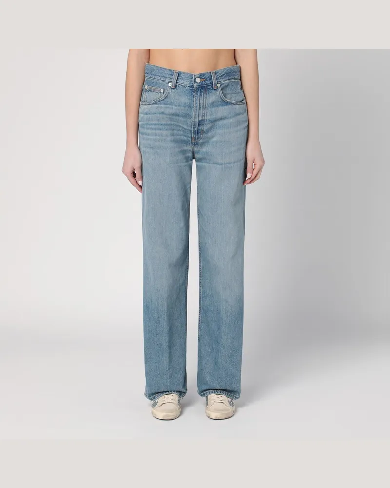 Haikure Hellblaue Jeans Korea Hellblau