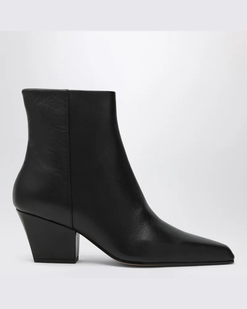 Paris Texas Schwarze Lederstiefelette Jane Schwarz