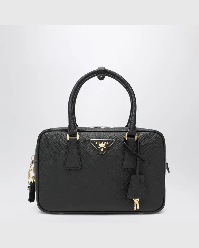 Prada Handtasche aus Saffiano-Leder schwarz Black