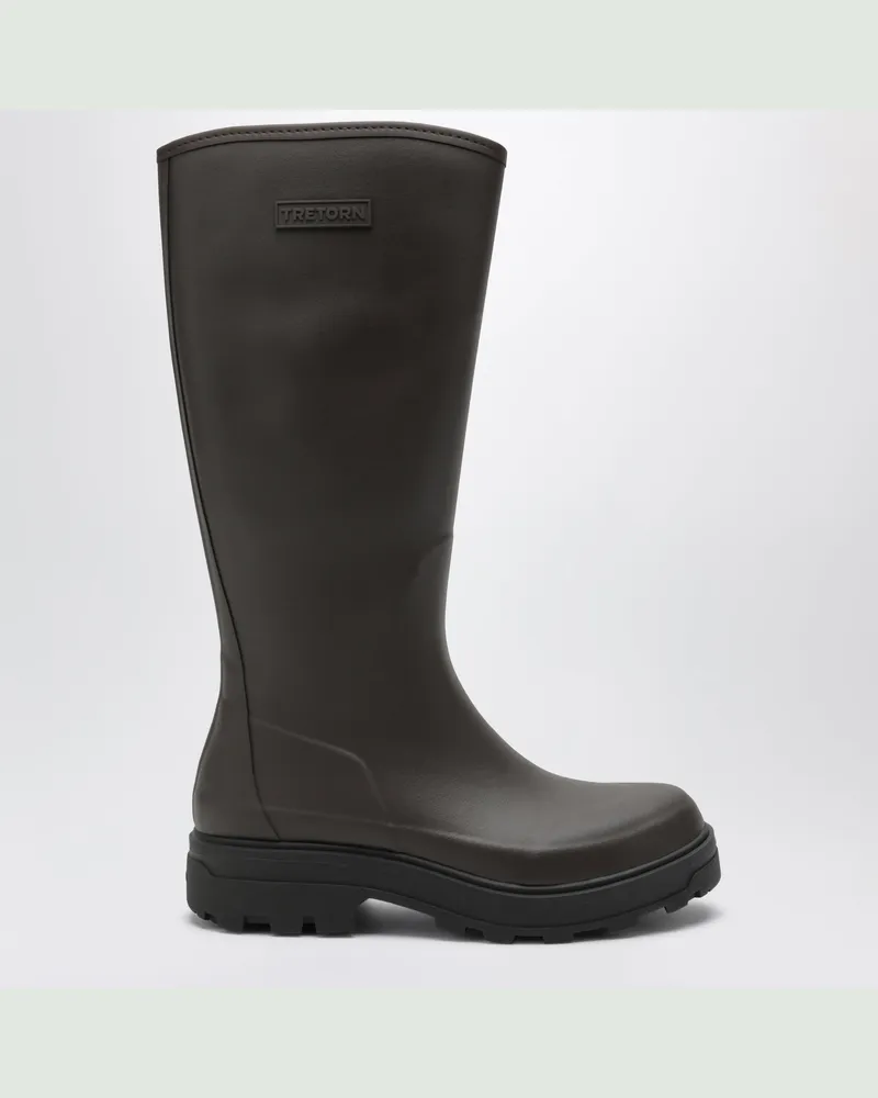 Tretorn Schokoladenbraune Halla Gummistiefel Brown