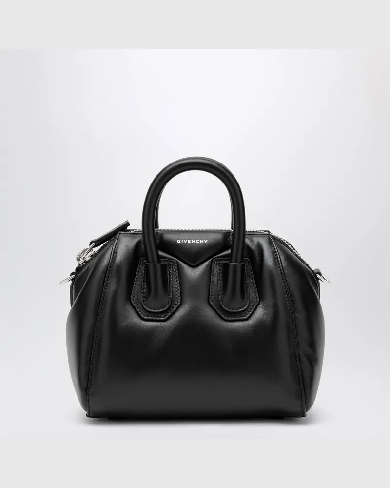 Givenchy Antigona Mini Tote Bag aus Lammleder in Schwarz Black