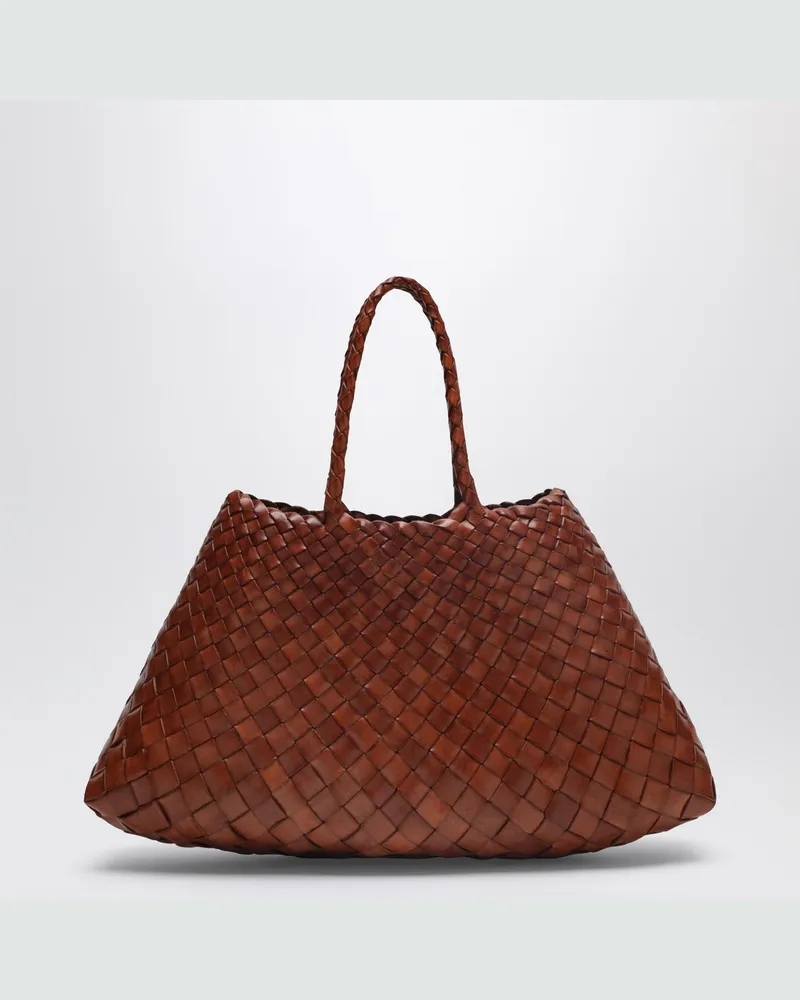 Dragon Diffusion Santa Croce Tasche klein hellbraun Brown