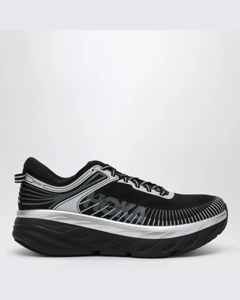 HOKA ONE ONE Bondi 7 Sneaker Black/Stardust Schwarz