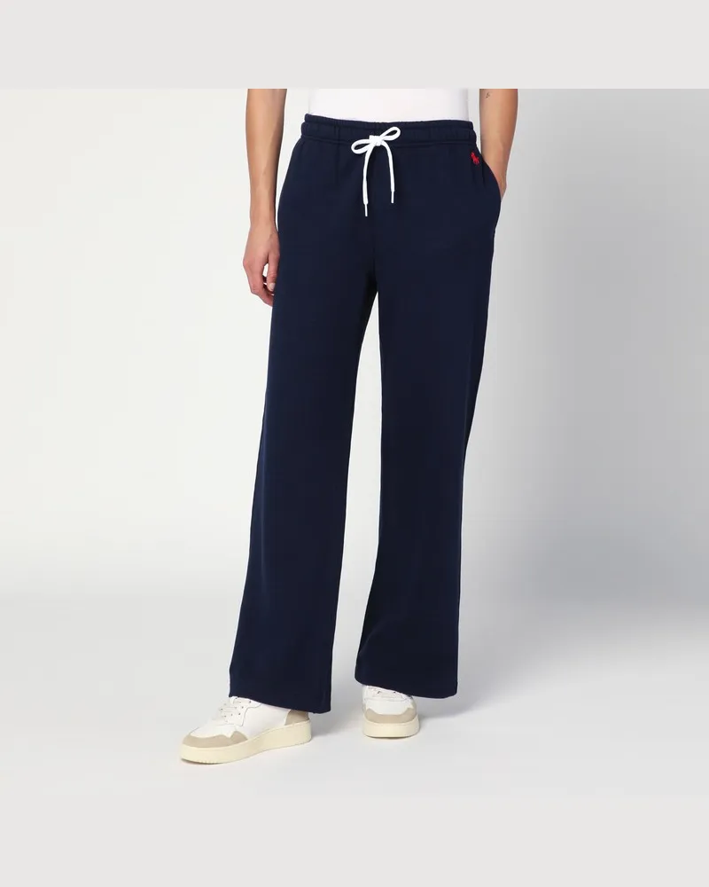 Ralph Lauren Marineblaue Baumwoll-Jogginghosen Blau