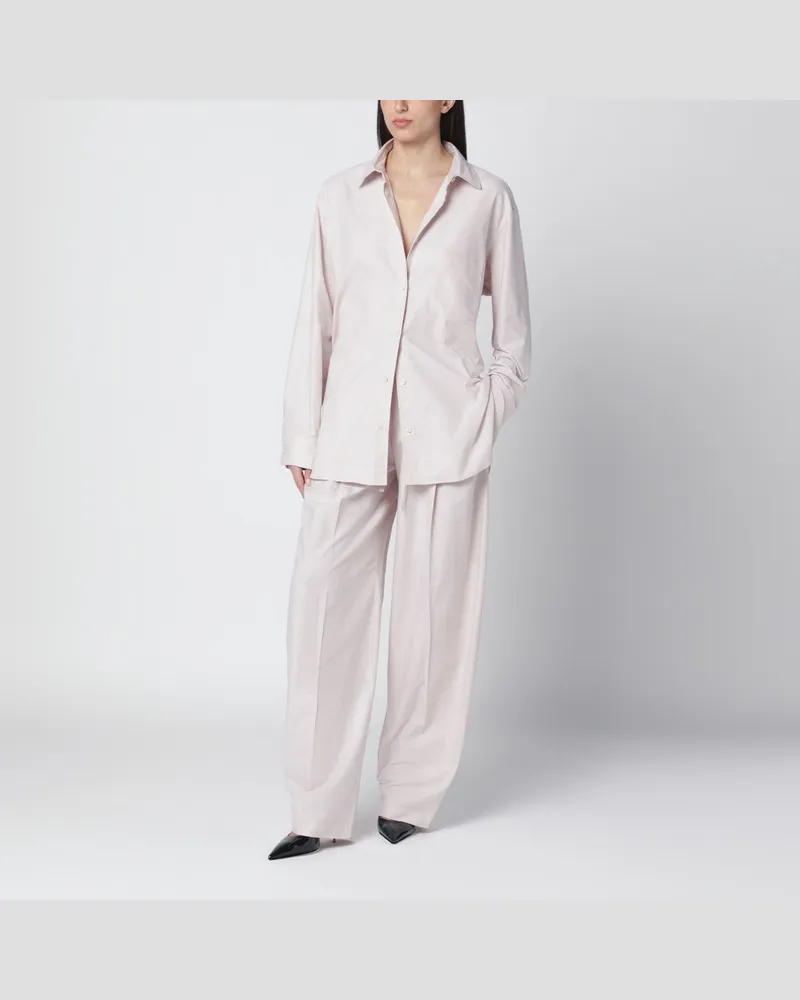 ANDAMANE Oversize-Wendela-Anzug in Elfenbein Beige