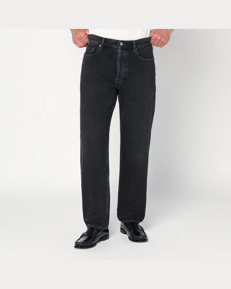 Saint Laurent Mick-Jeans aus schwarzem Denim Schwarz