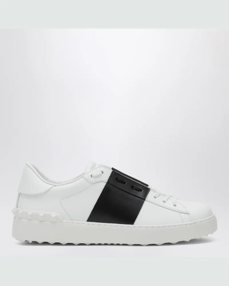 Valentino Garavani Open Sneakers in Weiß und Schwarz White