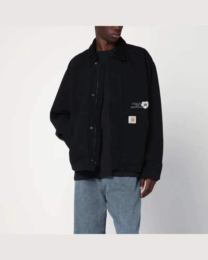 Carhartt WIP Schwarze OG Arcan Graphic Jacke Schwarz