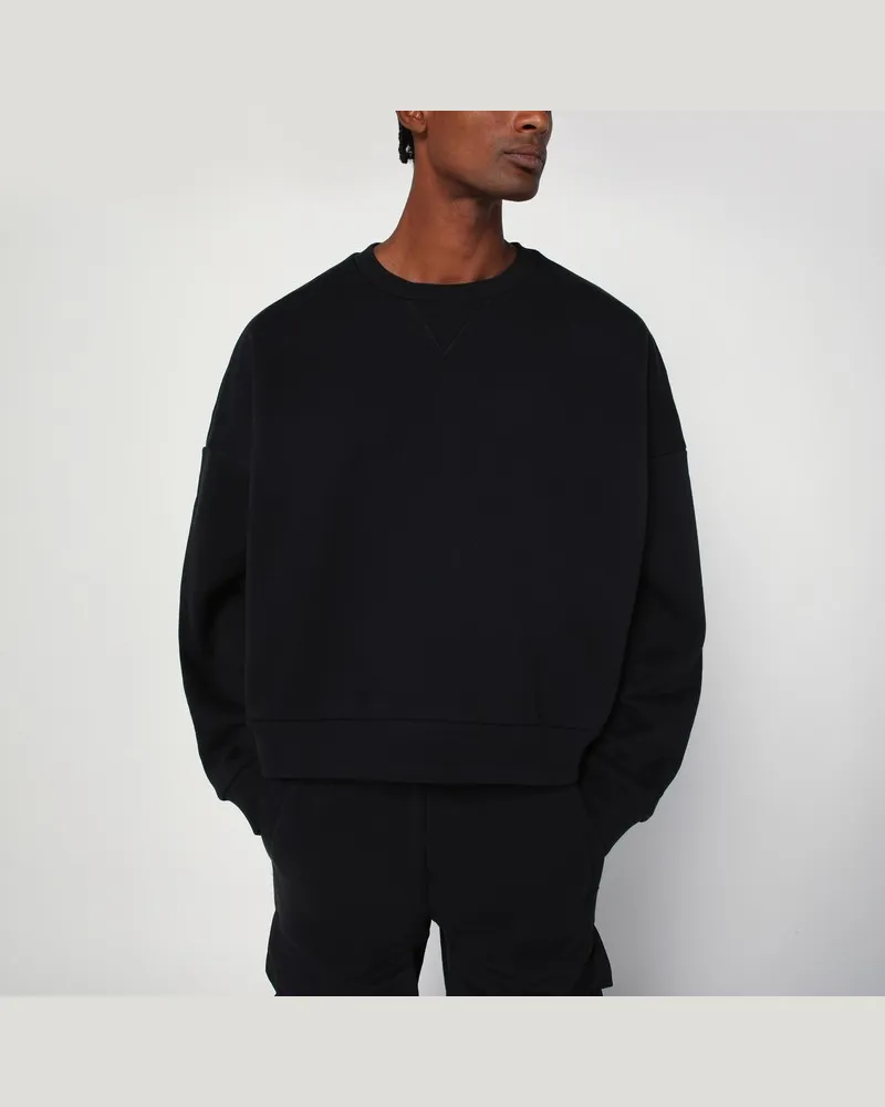 Entire Studios Schwarzes Sweatshirt aus Baumwolle Schwarz
