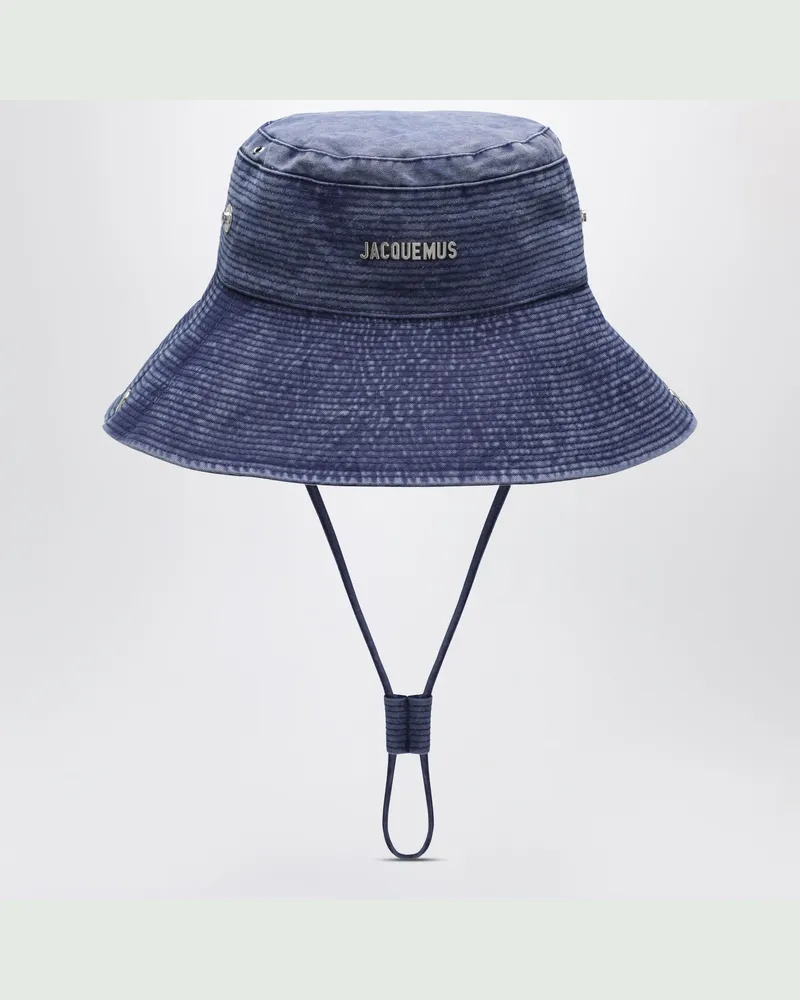 Jacquemus Fischerhut aus de-Nîmes blauem Denim Blue