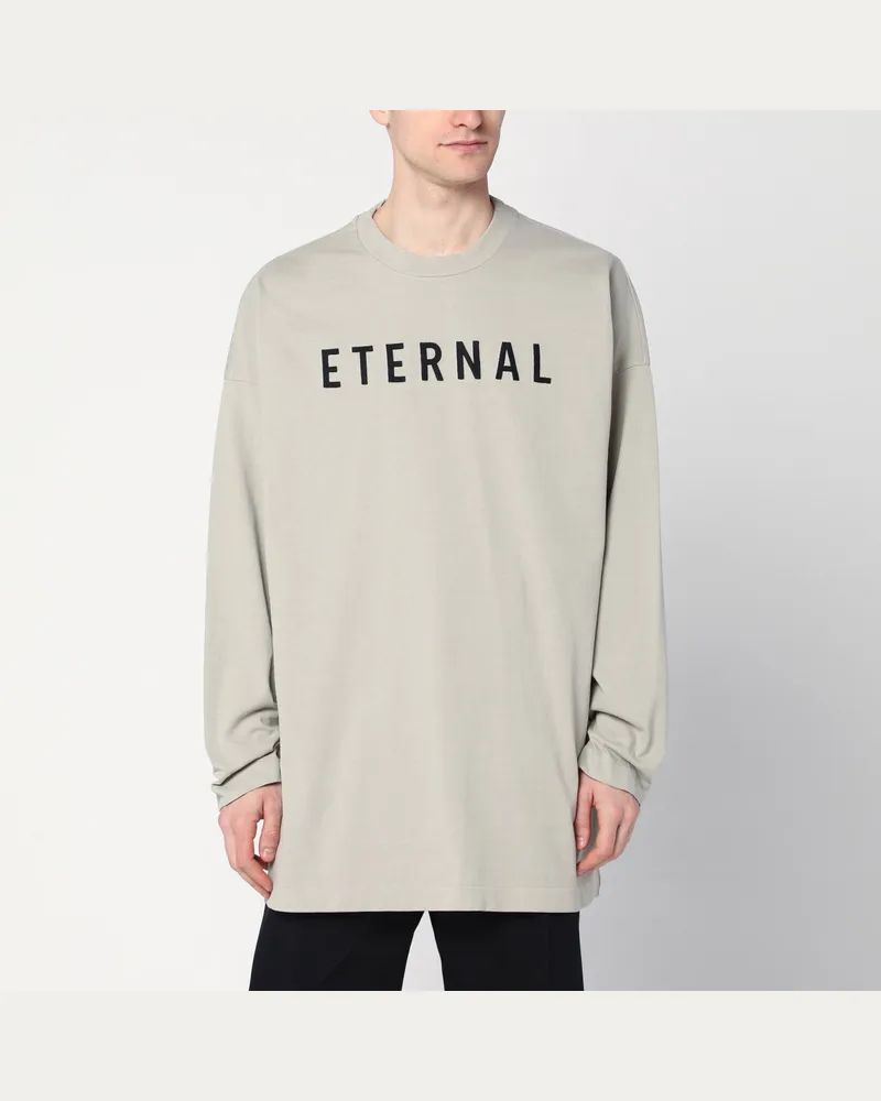 Fear of God Graues taubengraues Eternal-T-Shirt Grey