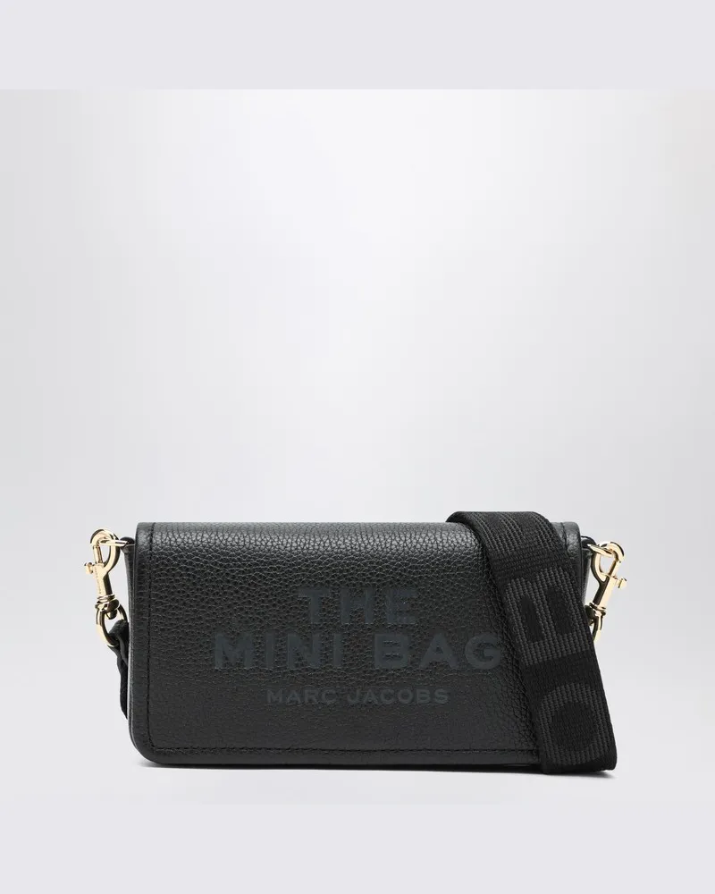 Marc Jacobs Die Mini-Tasche aus schwarzem Leder Schwarz