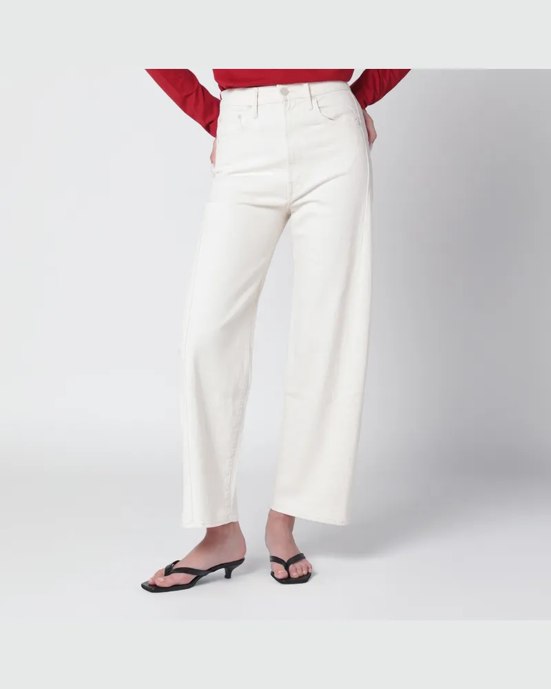 Mother Jeans The Half-Pipe Act Natural White