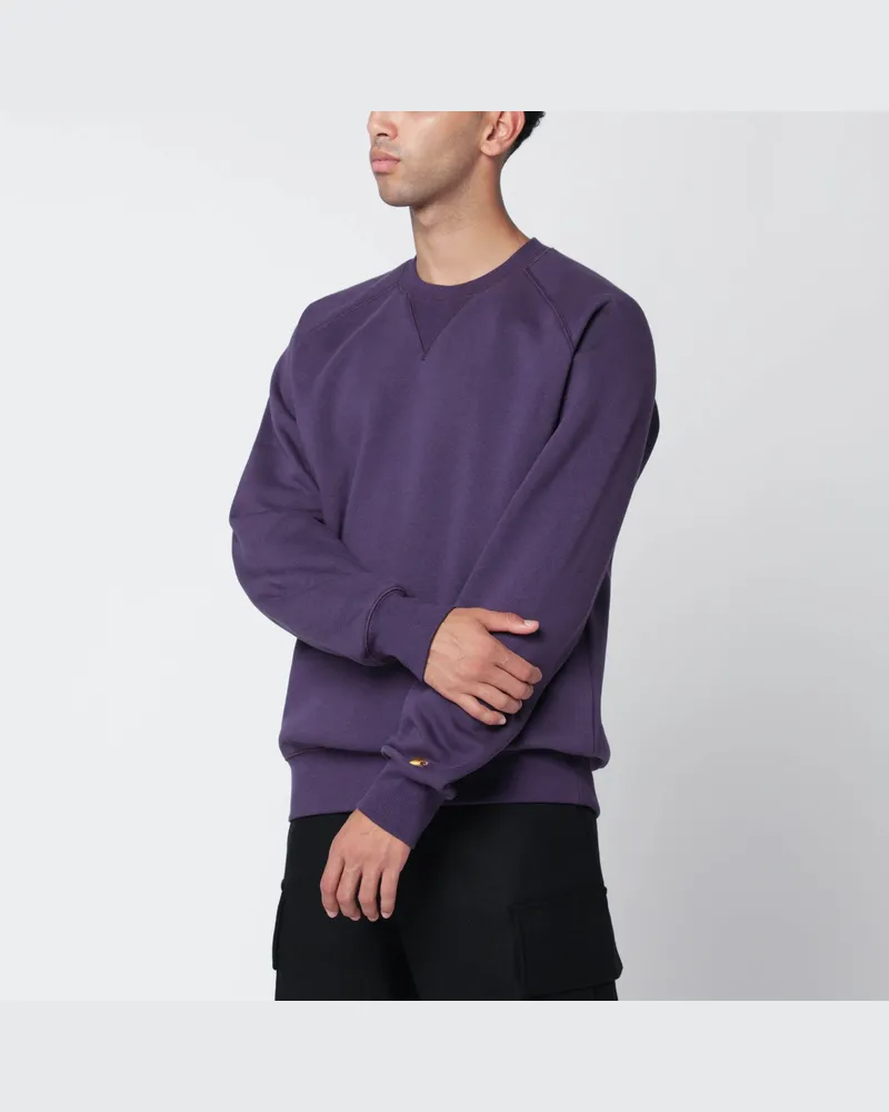 Carhartt WIP Chase Sweatshirt Lokers/Gold aus Baumwollmischung 