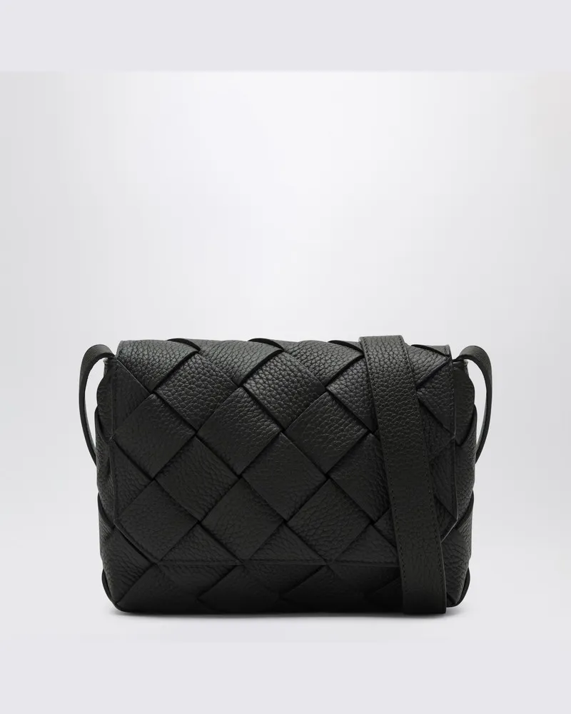 Bottega Veneta Dunkelgrüne Diago Tasche in Intrecciato Grün