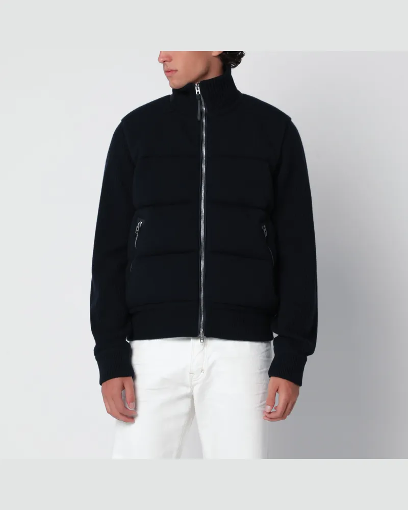 Tom Ford Jacke blau aus Schurwolle Blue