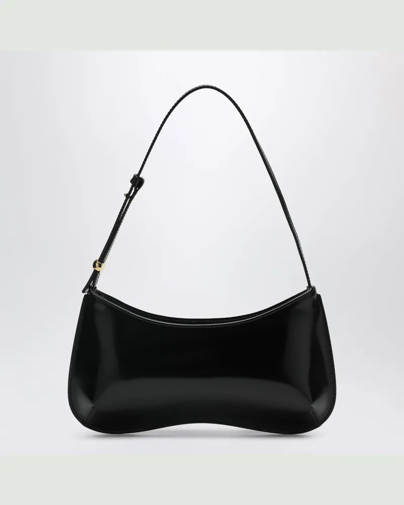 Jacquemus Schwarze Le Bisou Tasche mit Perlen Black