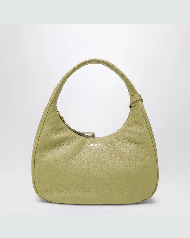 Prada Kleine Pistazienleder-Handtasche Print