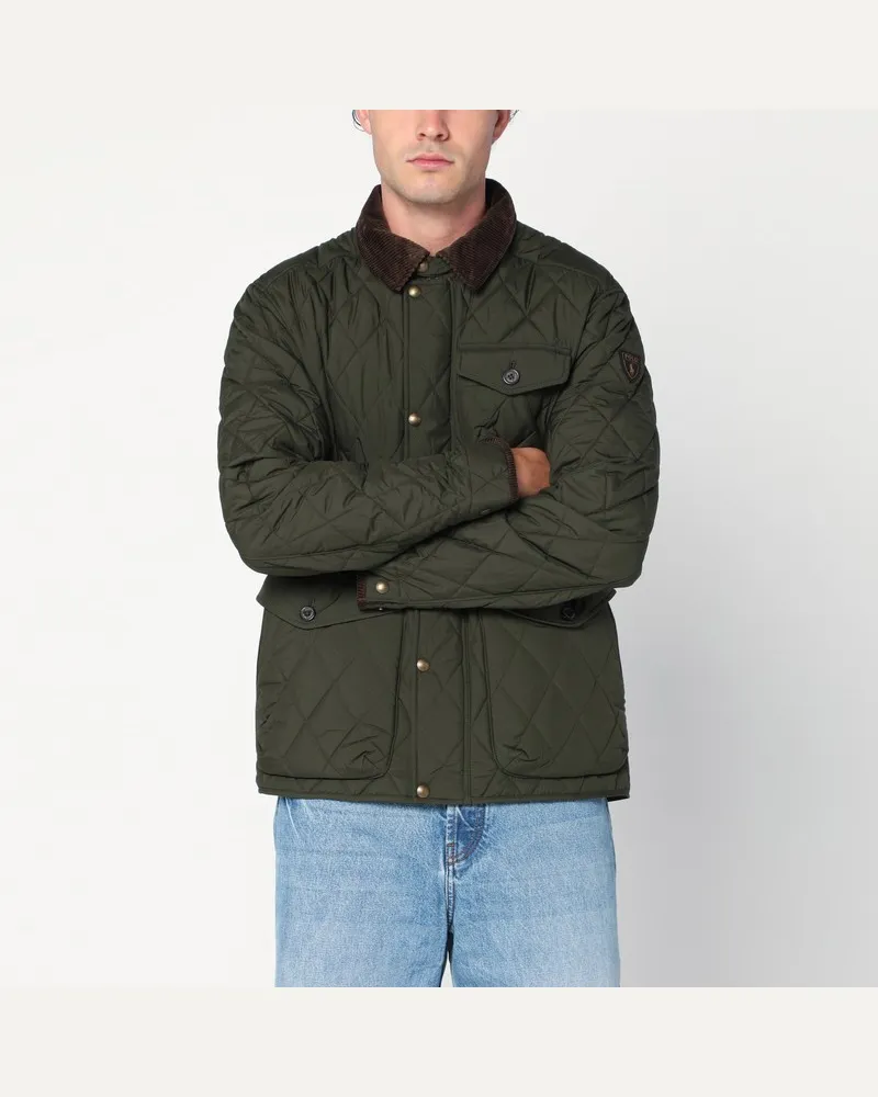 Ralph Lauren Beaton gesteppte Jacke olivgrün Grün