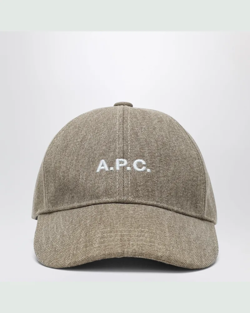 A.P.C. Charlie Baseballcap dunkelbraun Brown