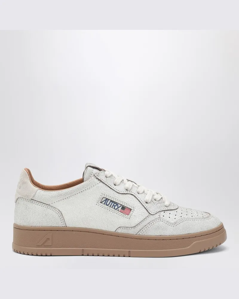 AUTRY Medalist Low Super Vintage Sneaker weiß/tabak Weiß
