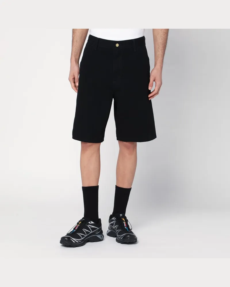 Carhartt WIP Short Single Knee schwarz Schwarz